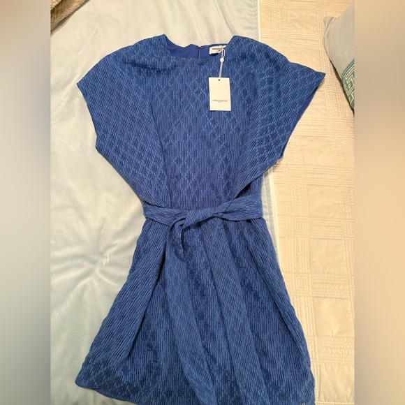 NWT Amanda Uprichard Kenwood Dress in Mirtillo - Picture 3 of 6